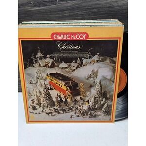 Charlie McCoy Christmas Vinyl LP Monument Records Holiday Country‎ Harmonica Alb